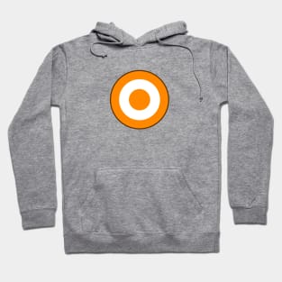 Orange and White Roundel Hoodie